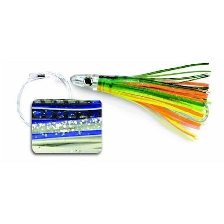 Williamson Rigged Tuna Catcher Trolling Lure, 5 12, Mono Leader, 80 Hook, Bonito TCR5BO